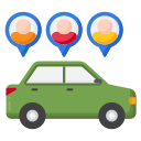 compartir coche icon