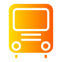 autobús de dos pisos icon