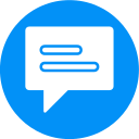 Chat box icon