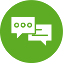 Chat box icon