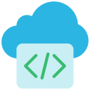 codificación en la nube icon