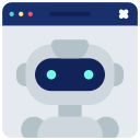 asistente de robot icon