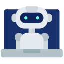 asistente de robot icon