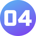 número 4 icon