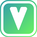 v icon