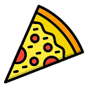 porción de pizza icon