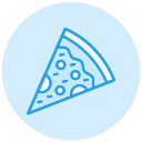 porción de pizza icon