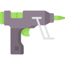 pistola de silicona icon