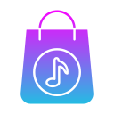 aplicación de la tienda de música 