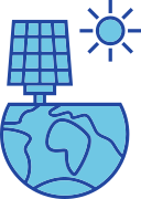 energía solar icon