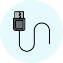 conexión usb icon