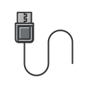 conexión usb icon