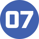 numero 7 icon