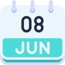 calendario mensual icon