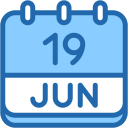 calendario mensual icon