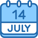 calendario mensual icon