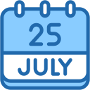 calendario mensual icon