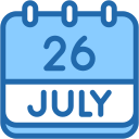 calendario mensual icon