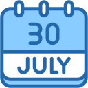 calendario mensual icon