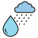 agua de lluvia icon