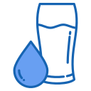 vaso de agua icon