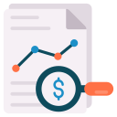 informe financiero icon