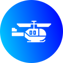 helicóptero militar icon