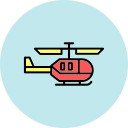 helicóptero militar icon