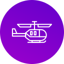 helicóptero militar icon