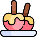 manzana caramelizada icon