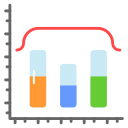 barras de gráficos icon