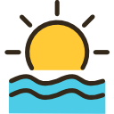 puesta de sol icon