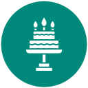 pastel de cumpleaños icon