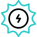 Solar energy icon