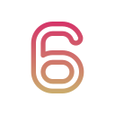 número 6 icon