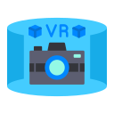 cámara de realidad virtual icon