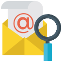 correo de búsqueda icon