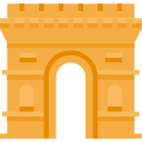 arco del triunfo icon