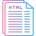 archivo html icon