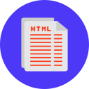 archivo html icon