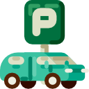 aparcamiento de coches icon