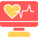 monitor de electrocardiograma icon