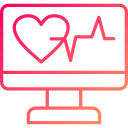 monitor de electrocardiograma icon