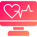 monitor de electrocardiograma icon