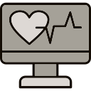 monitor de electrocardiograma