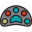 paleta de color icon