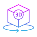 modelo 3d icon