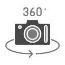 cámara 360 icon