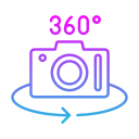 cámara 360 icon