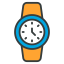 reloj de pulsera icon